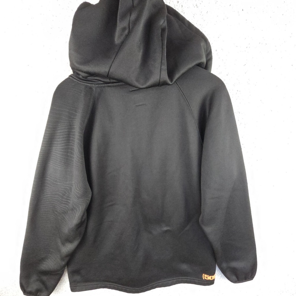 509 Tech Full Zip Jacket Men's Large Pockets Orange Black Thumbholes - Picture 2 of 16